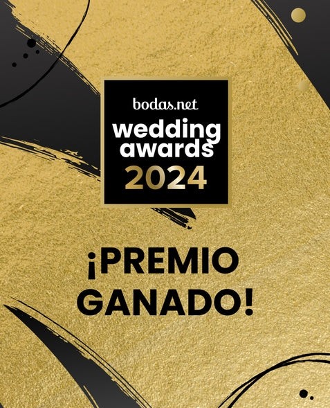 Sello bodas.net Wedding Awards 2024, premio ganado